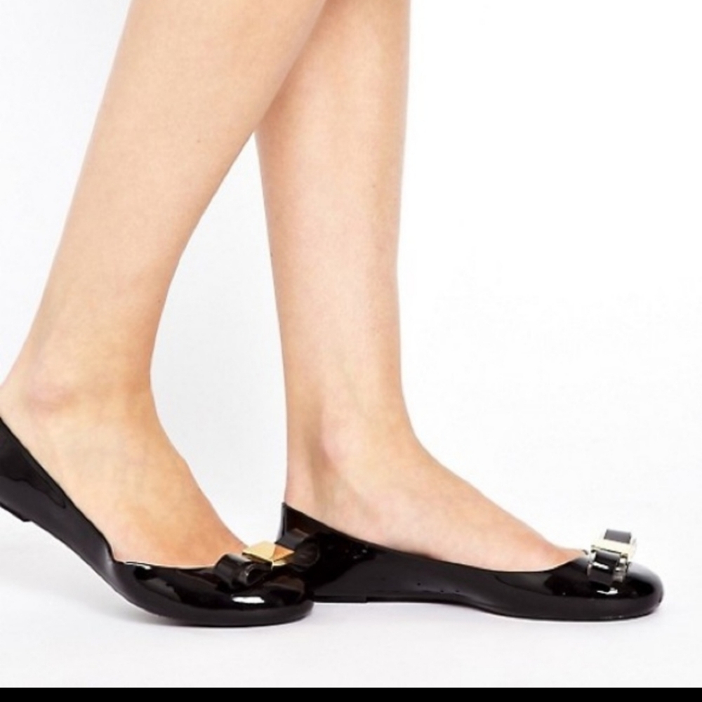 Ted Backer jelly ballerina flays